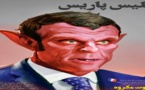 إبليس باريس.. رسم كاريكاتوري لـ"ماكرون" يثير تفاعلا في فرنسا