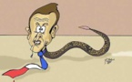  "طرد" رسام كاريكاتير عربي من منظمة فرنسية بعد سخريته من الرئيس ماكرون