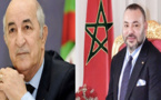 الملك يرسل برقية للرئيس الجزائري عبد المجيد تبون