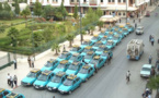 سائقو سيارات الأجرة الصغيرة في تاوريرت يحتجون على تردّي البنية التحتية 