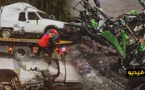 اصابة شخصين في حادثة سير خطيرة بين الناظور وسلوان 