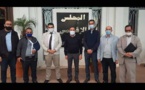 سعيد الرحموني يستقبل القيادة المحلية للاتحاد المغربي للشغل لتدارس مشاكل الطبقة العاملة بالناظور
