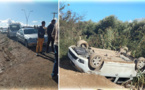 خطير.. إنقلاب سيارة بين سلوان والناظور وإصابة ثلاثة سيدات 