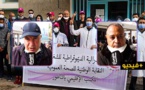 شغيلة الصحة تحتج ضد "الفساد المستشري" في المندوبية الإقليمية 