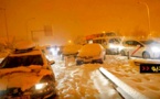 شاهدوا.. مصرع 3 أشخاص جراء العاصفة الثلجية بإسبانيا 