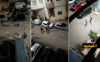 شاهدوا.. شرطي يطلق النار لحماية زملاء له تعرّضوا لاعتداء جسدي من جانحين "هائجَين" 