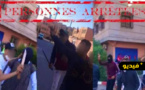 شاهدوا.. اعتقال 3 مراهقين أشهروا سيوفا وسكاكين أمام مؤسسة تعليمية 