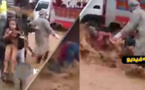 شاهدوا.. مواطنون ينقذون طفلة بأعجوبة بعد أن جرفتها السيول بتطوان