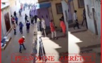 فيديو شجار بالحجارة والأسلحة البيضاء يستنفر رجال الأمن