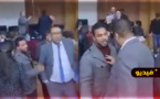 شاهدوا... فوضى واحتجاج غير مسبوق خلال مناقشة أطروحة لنيل شهادة الدكتوراه 