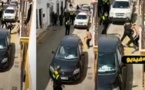 شاهدوا.. عناصر الشرطة الإسبانية تشن تدخلا مثيرا في حق مغربي هددهم بسيف