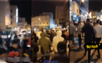  شاهدوا.. مسيرة احتجاجية ليلة ضد الحكومة وللمطالبة بفتح المساجد لأداء التراويح بالمضيق