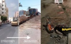  فضيحة جديدة بالناظور..  ظاهرة "الحفر بعد التزفيت" تتجدد بشارع سيدي محمد والبلدية توضح