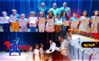 تتويج ابطال الناظور المشاركين في البطولة الوطنية في رياضة الووشو كونغ فو