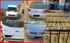 حجز حوالي 6 أطنان من الحشيش على متن سيارتين 