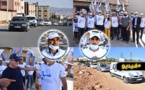 بغداد أزعوم وأمحاور يقودان مسيرة كبرى ببن طيب للتصويت على الكتاب وسط تجاوب الساكنة 