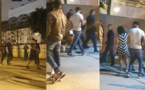  تكرار مشهد صفع فتاة في منطقة حساسة من جسدها والأمن يدخل على الخط