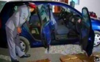 درك الكبداني يحجز سيارة محملة بكمية من الحشيش المعد للتهريب الدولي
