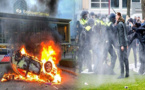شاهدوا.. بعد بلدية أبو طالب، اندلاع احتجاجات عنيفة في مدن هولندا و جرحى بالجملة في المظاهرات
