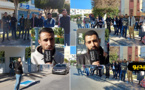تزامنا مع اجتياز مباراة التعليم.. الأساتذة يحتجون أمام نيابة الناظور