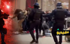 مواجهات عنيفة بين مشجعي الجزائر والشرطة الفرنسية في باريس