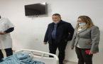 مجعيط يزور مستشفى الحسني وباقي المراكز الصحية بالناظور 