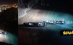 محاصرة زورق لـ"الحشيش" في شاطئ مليلية بعد فراره من البحرية الملكية بالناظور
