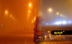 ضباب كثيف يخيم على سماء مدينة الدريوش ليلة رأس السنة