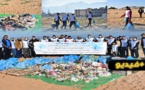 حملة "بحر بلا بلاستيك" تحط الرحال بشاطئ اركمان