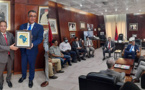 سفير المغرب بجمهورية ساحل العاج يكرم الإطار الديبلوماسي مصطفى توحتوح سليل مدينة الناظور بمناسبة تقاعده 