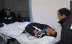 سائق سيارة يرسل رجل أمن إلى المستعجلات