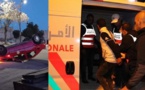 اعتقال شخصين تسببا في إنقلاب سيارة أجرة صغيرة بالناظور