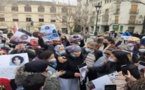 مسيرة احتجاجية لأبناء الجالية المغربية في اسبانيا وهذه مطالبها