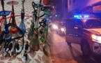 صور.. درك الدريوش يداهم مقاهي الشيشة وهذا ما أسفرت عنه عملياتهم