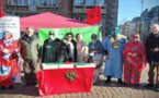 مغاربة يحتجون بألمانيا دفاعا عن الصحراء المغربية