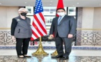 ناصر بوريطة يجري مباحثات مع نائبة وزير الخارجية الأمريكي