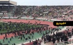 شاهدوا.. أحداث شغب خطيرة عقب إنتهاء مباراة الجيش الملكي والمغرب الفاسي