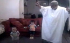 بالفيديو.. بنكيران يرقص ويصفق مع حفيده