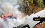 شاهدوا.. تحطم طائرة يتسبب في مصرع 133 شخصا