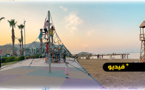 شاهدوا..الأجواء بكورنيش الناظور تزامنا مع ارتفاع درجة الحرارة