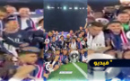 فيديو.. مبابي يصفع حكيمي ليلة الإحتفال بالدوري الفرنسي