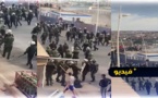 شاهدوا.. مواجهات دامية بالناظور بين القوات العمومية والمهاجرين ولحظات توثق عملية حصار