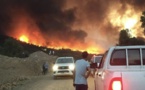 حرائق مهولة تلتهم غابات بالمغرب والنيران تواصل زحفها نحو بيوت الساكنة