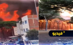فيديو وصور مأساوية.. حرائق الشمال تمتد إلى مدن تطوان العرائش ووزان وحريق آخر بتازة