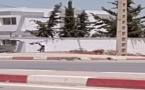اختراق مقر الدرك الملكي من طرف سيارة يقودها مهاجر