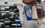 صور.. جمارك بني انصار تحجز كمية كبيرة من الهواتف الذكية