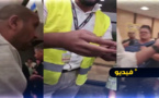 شاهدوا.. احتجاجات على شركة "رايانير" بمطار العروي تنتهي بتدخل سلطات الأمن 