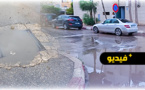 ظهور برك مائية بشوارع الناظور بعد ليلة ماطرة
