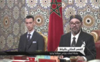 جلالة الملك مرفوقا بولي العهد يترأس مجلسا وزاريا