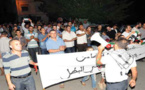 مسيرة احتجاجية لساكنة زايو تضامنا مع الشعب الفلسطيني البطل